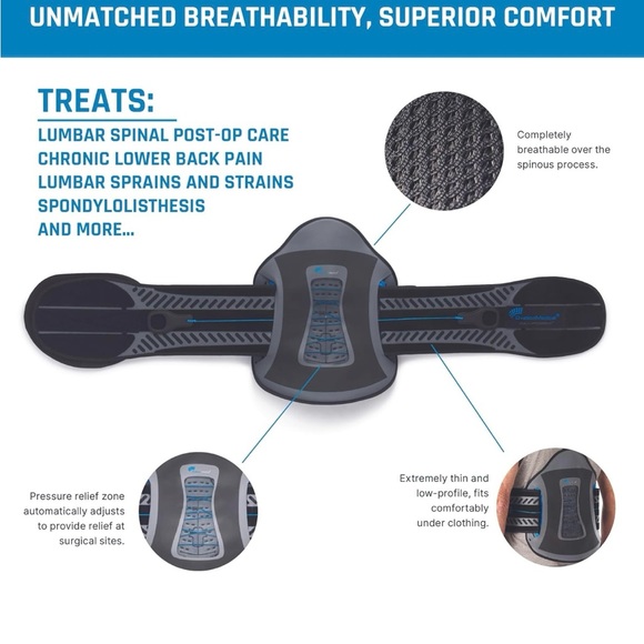 NWT Ovation Medical Nu-Form Universal Lower Back Brace - Picture 9 of 11